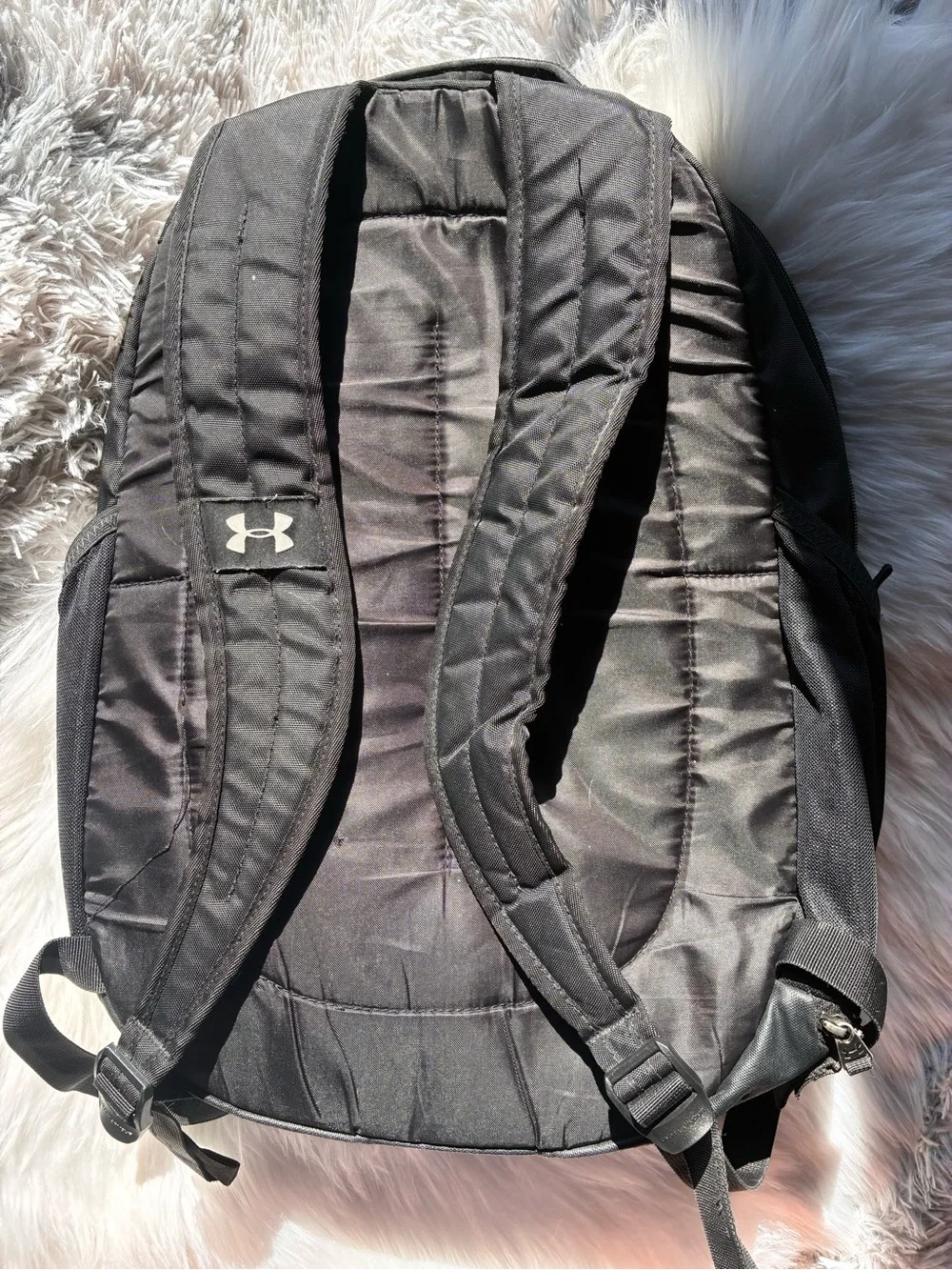 Under Armour Black Men's Backpack with White Logo